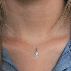 Angel wing necklace